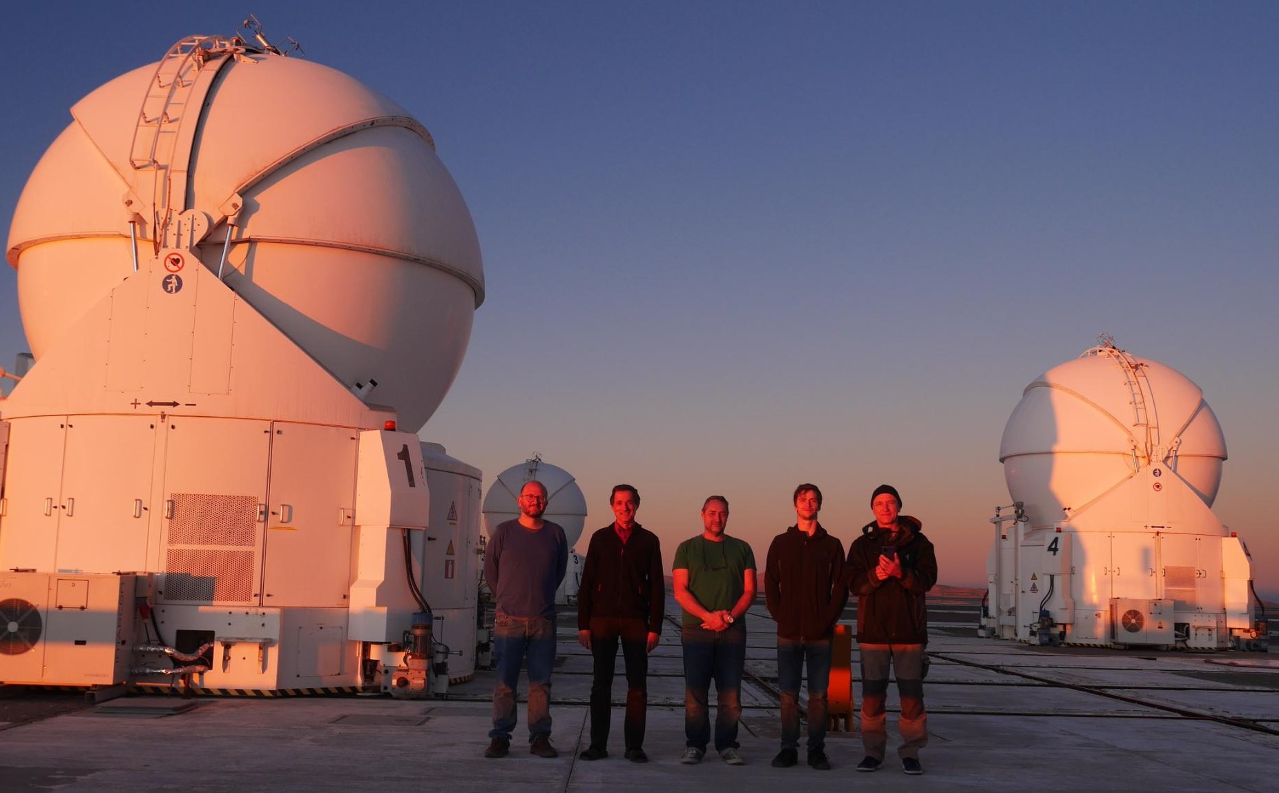 The team at Paranal